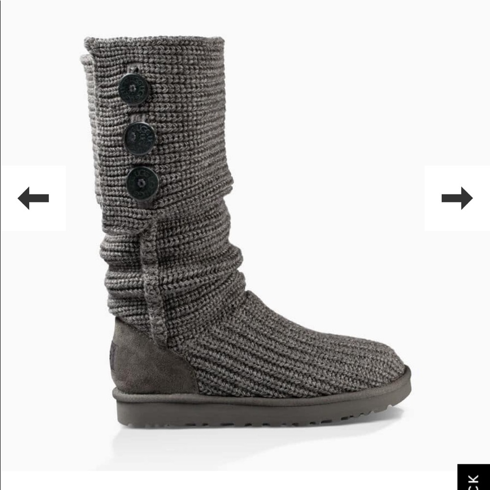 Classic Cardi Boot Grey